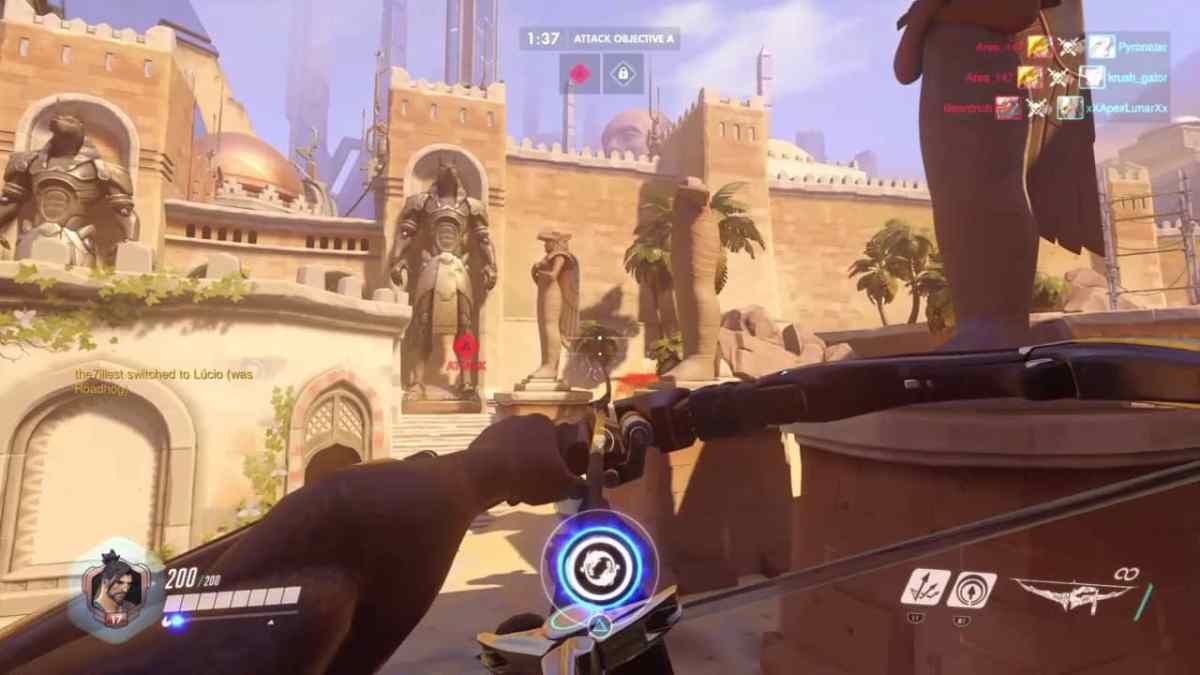 Overwatch gameplay Hanzo Next Generation of a geek 8 year old son better