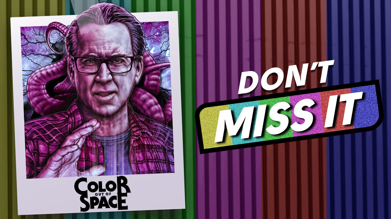 Color Out of Space Nicolas Cage H.P. Lovecraft Don't Miss It