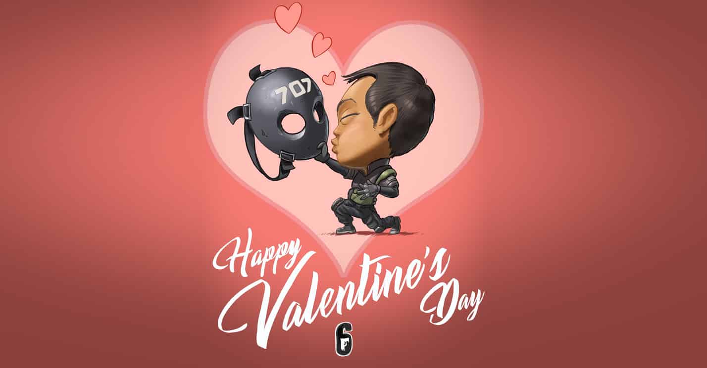 Rainbow Six Siege Valentine's Day found my fiancé video game romance marriage