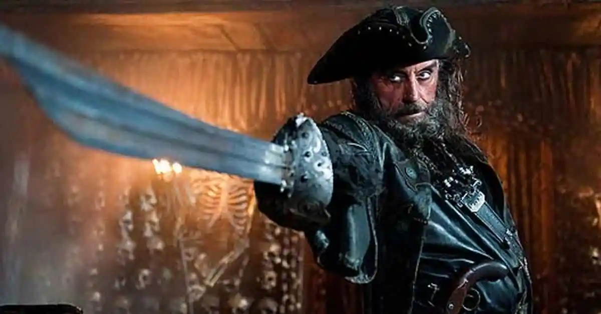 Pirates of the Caribbean Blackbeard Queen Annes Revenge ship copyright law North Carolina Allen legality
