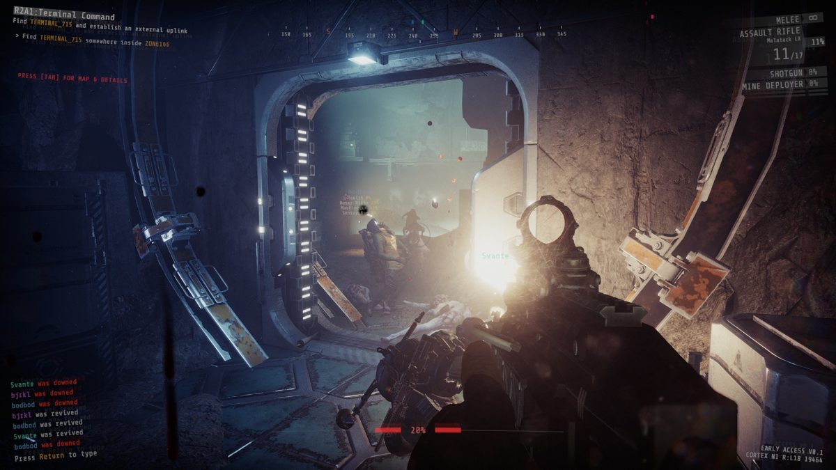 GTFO infection preview gameplay early access March 31, Ulf Andersson 10 Chambers Collective