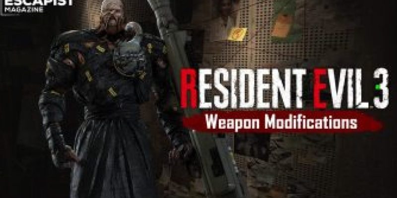 Resident Evil 3 guns weapon modification locations guide upgrades