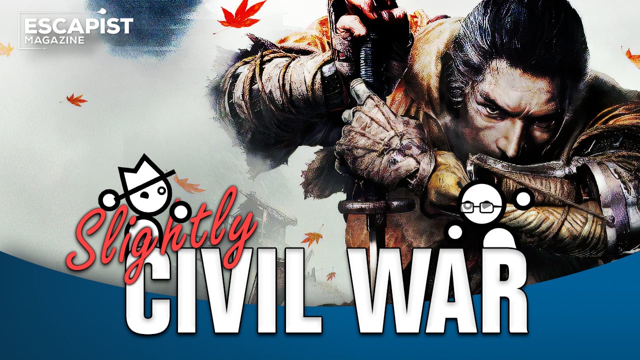Slightly Civil War: Yahtzee Croshaw & Jack Packard discuss difficulty options / settings in Dark Souls types of games
