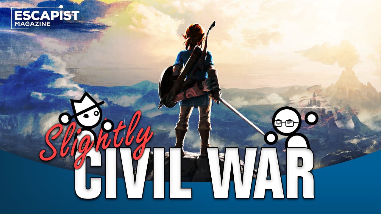 The Legend of Zelda: Breath of the Wild Slightly Civil War debate Yahtzee Croshaw Jack Packard