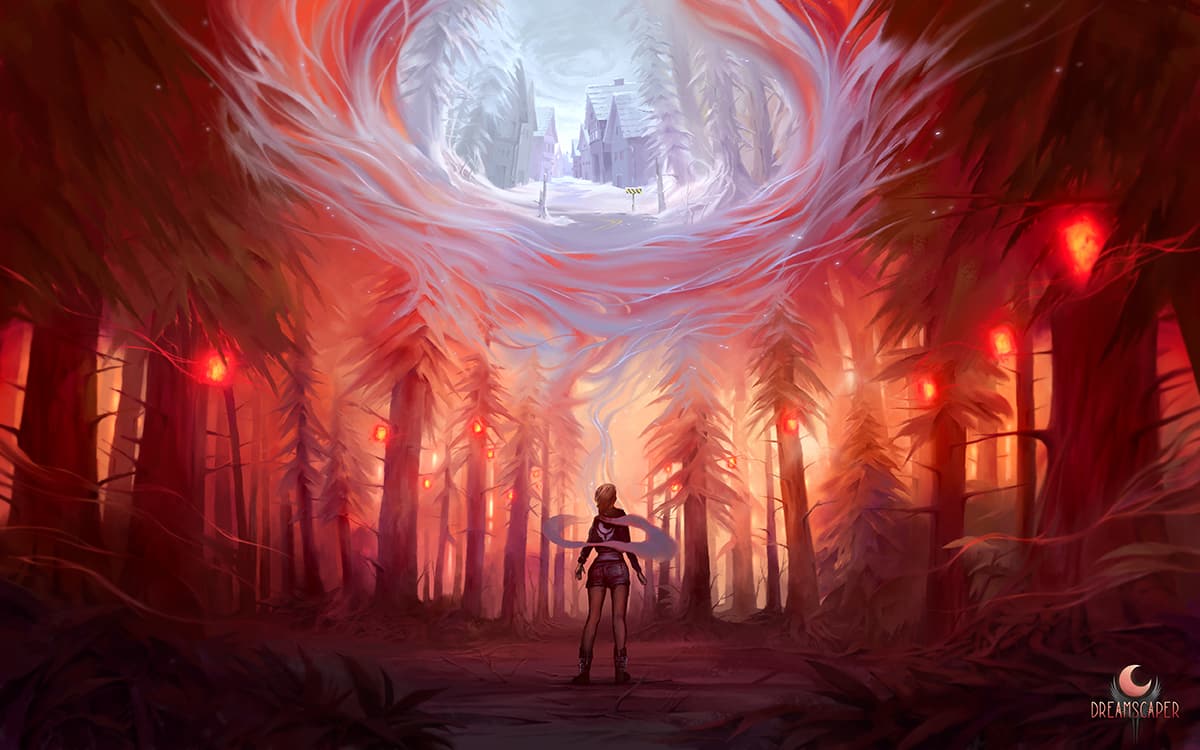 Dreamscaper: Prologue preview roguelite action RPG Afterburner Studios like Transistor and Catherine