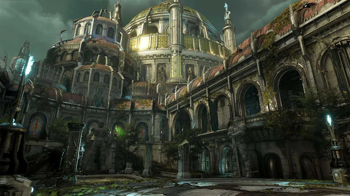 Doom Eternal Fortress of Doom hub world brings peace amid chaos, id Software and Bethesda