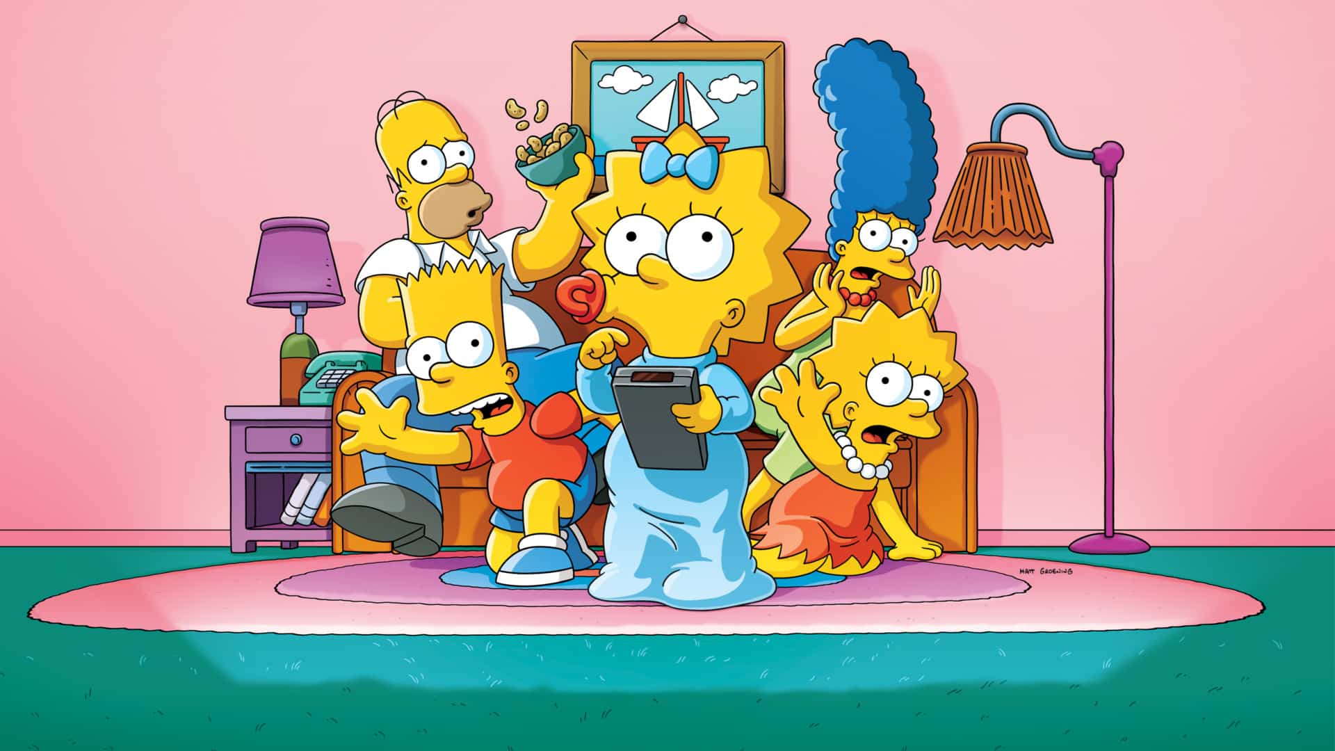 The Simpsons aspect ratio 4:3 on Disney+ Disney Plus in May