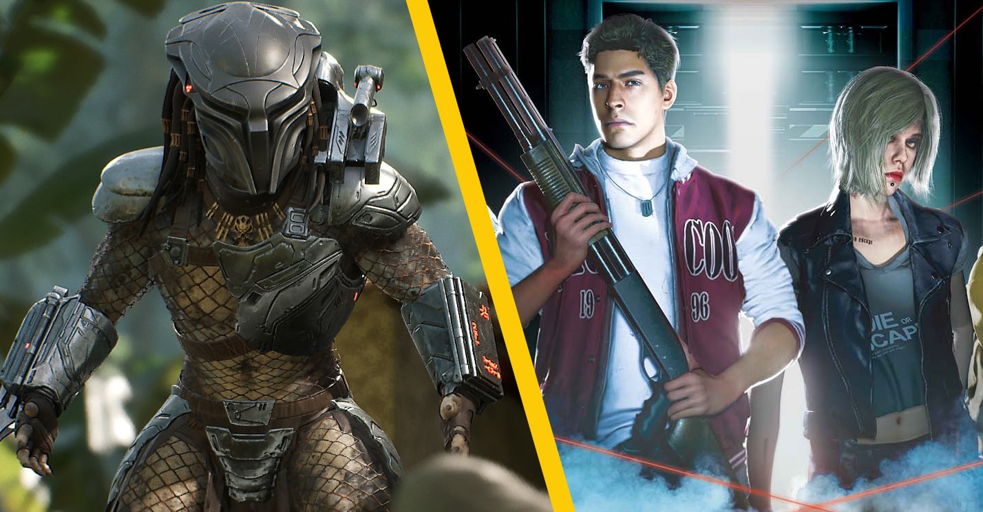 Predator: Hunting Grounds Resident Evil: Resistance asymmetrical multiplayer combat survival horror