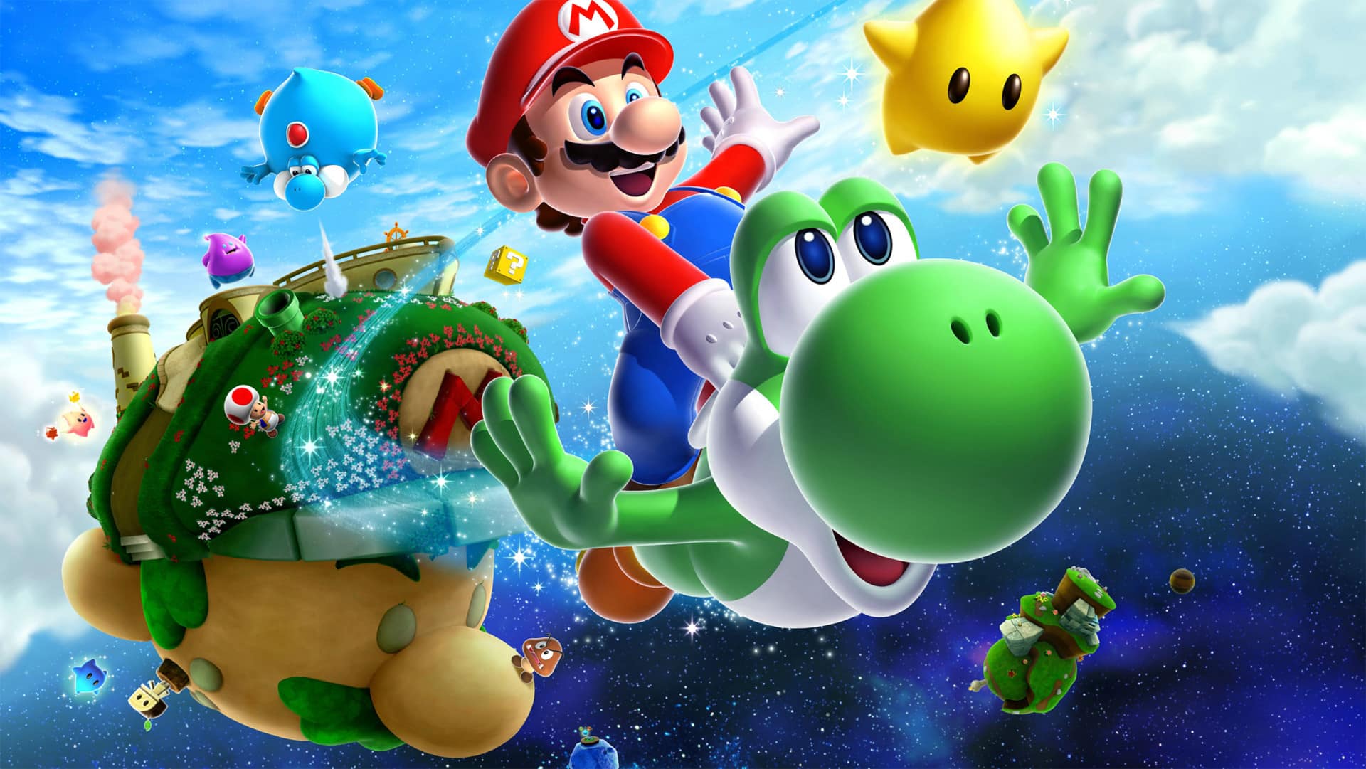 Super Mario Galaxy Super Mario Bros. 35th anniversary Nintendo remasters