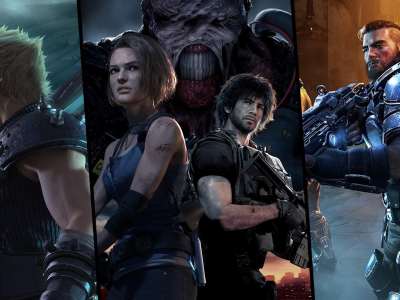 three single player games for April 2020: Resident Evil 3, Final Fantasy VII Remake, Gears Tactics