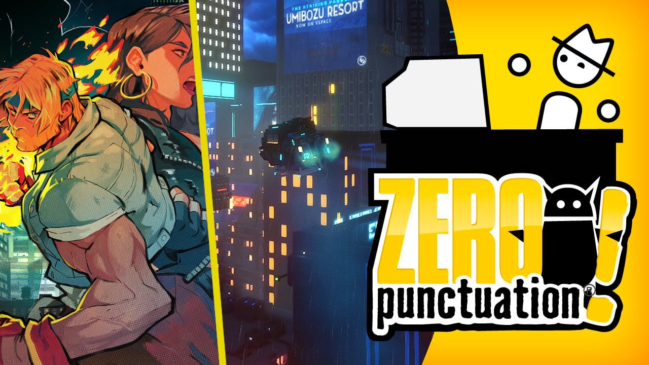 Cloudpunk review Streets of Rage 4 review Zero Punctuation Yahtzee Croshaw Dotemu Guard Crush Games Lizardcube Ion Lands Maple Whispering Limited