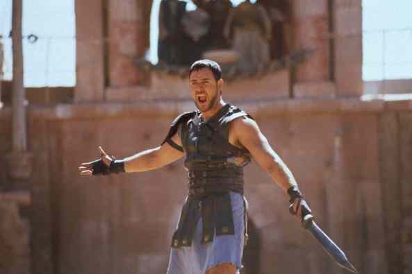 Gladiator Colosseum Hollywood spectacle Russell Crowe
