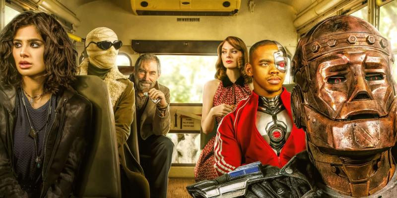 doom patrol on hbo max only, no other dc universe content