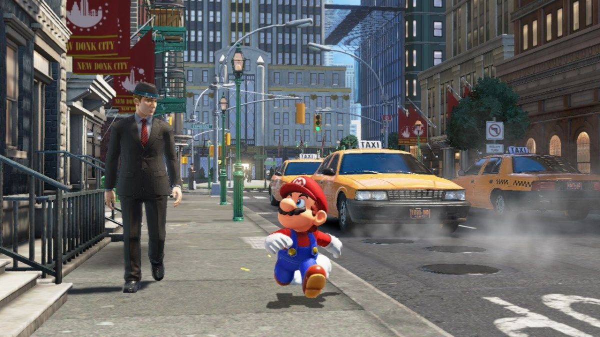 Super Mario Odyssey New Donk City Nintendo perfection
