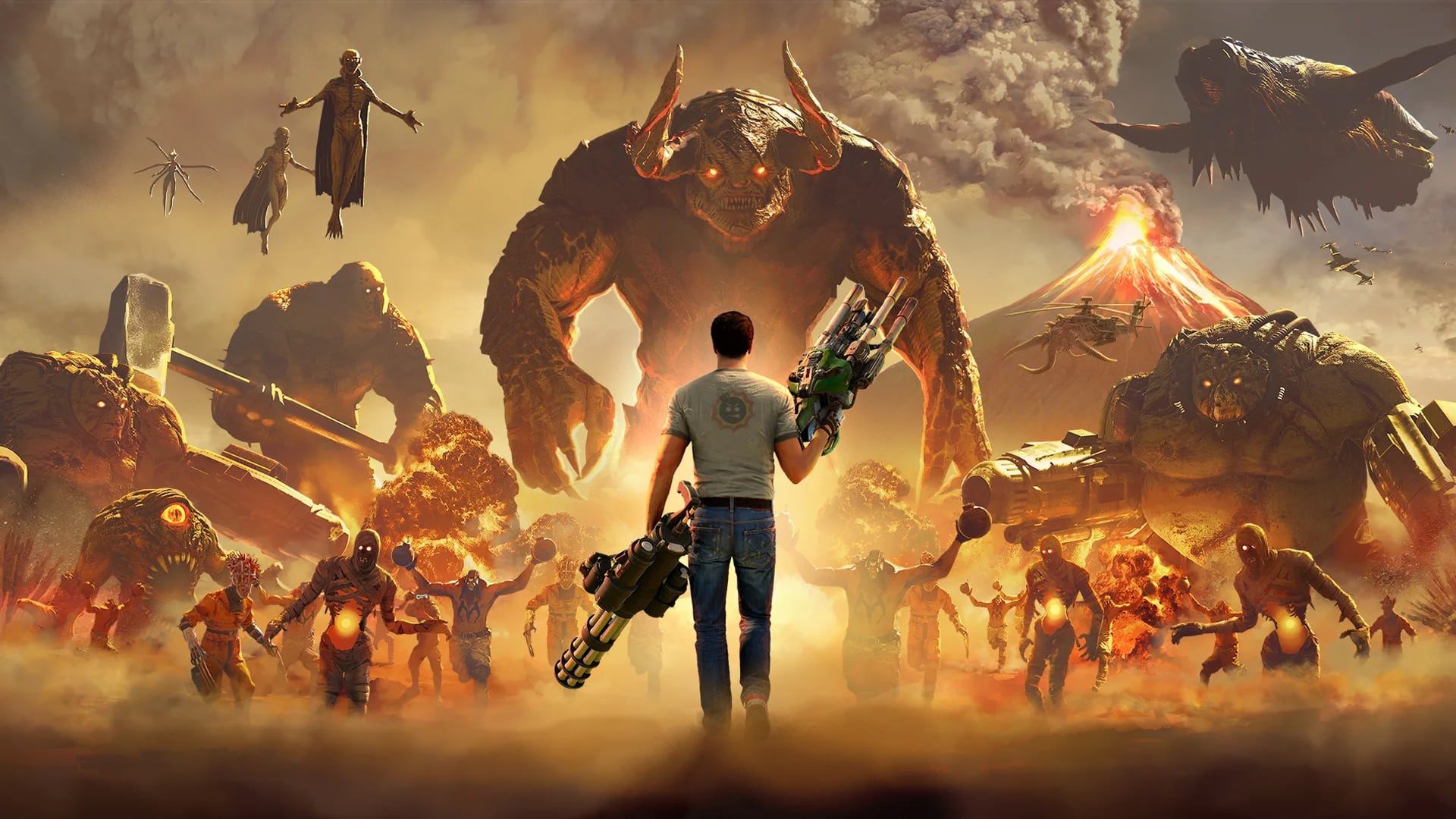 stupid games good Serious Sam 4: Planet Badass August 2020 release date Steam Google Stadia