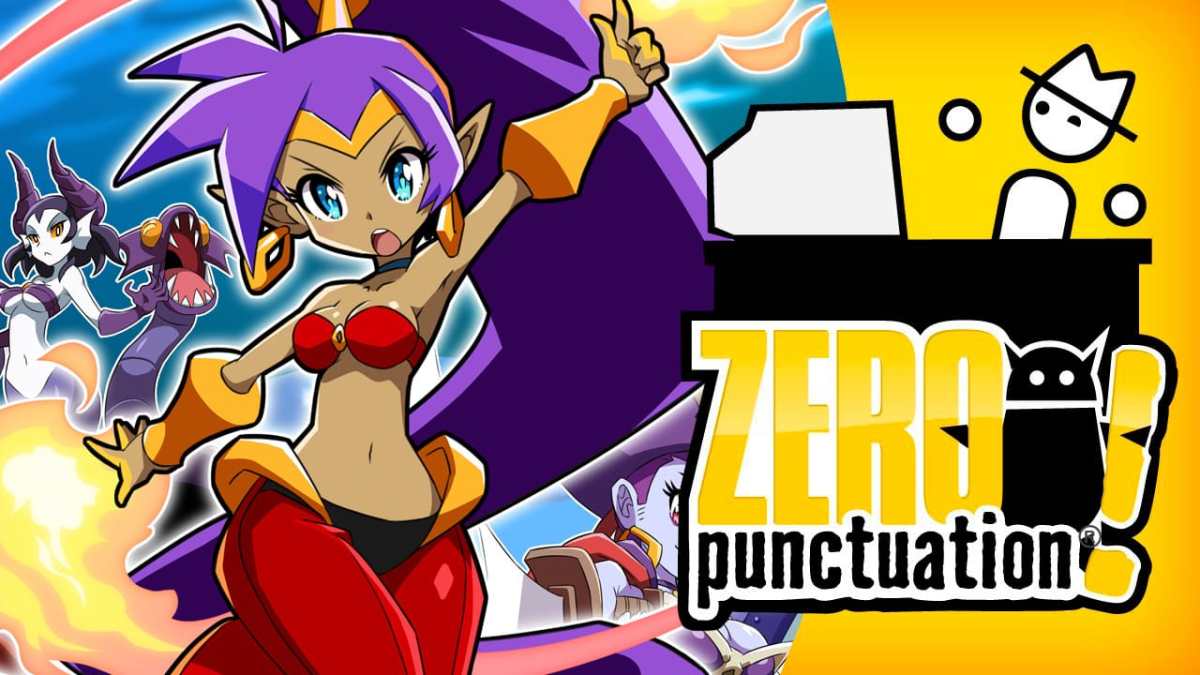 Shantae and the Seven Sirens review Zero Punctuation Yahtzee Croshaw WayForward