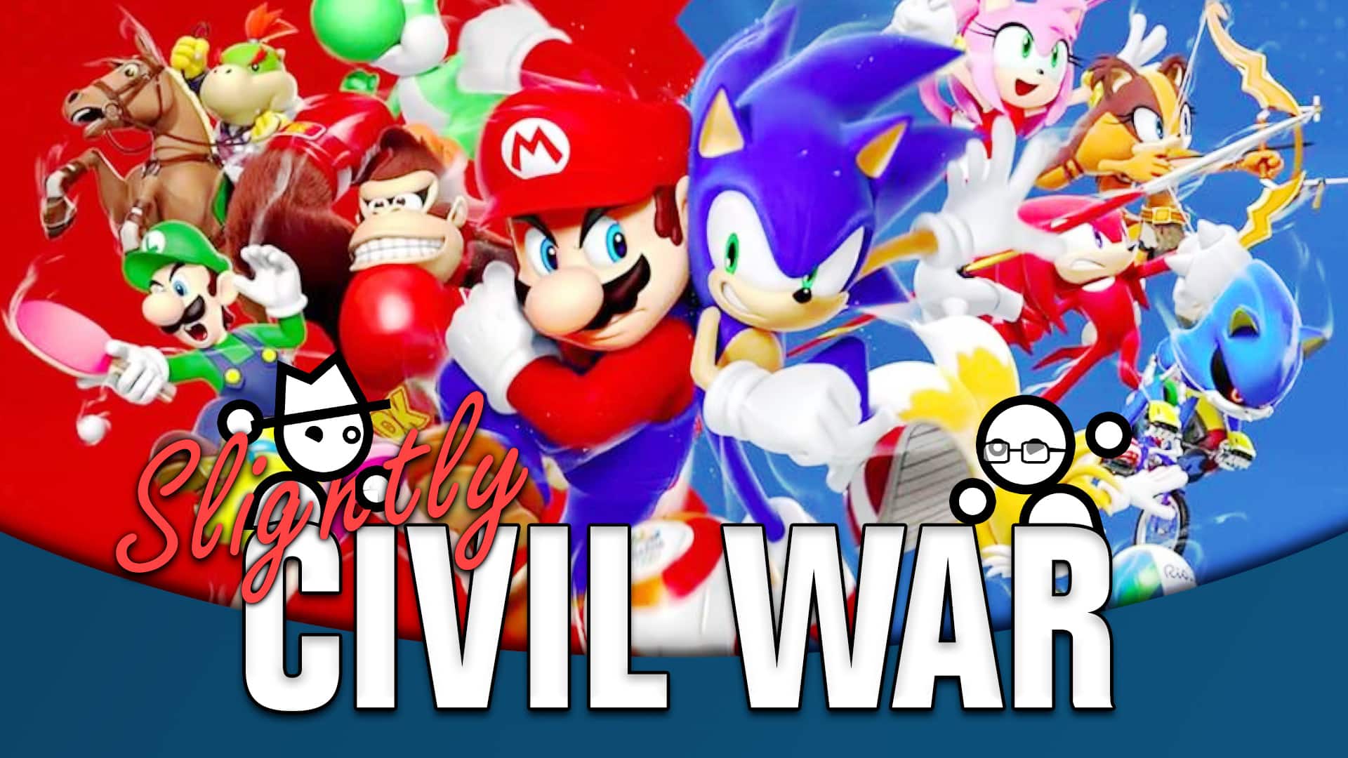 Slightly Civil War Mario Sonic debate Jack Packard Yahtzee Croshaw