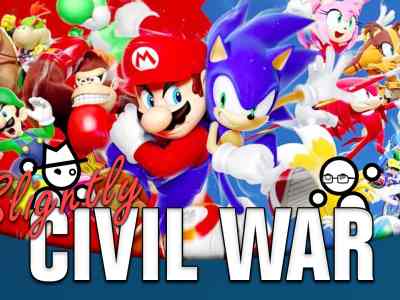 Slightly Civil War Mario Sonic debate Jack Packard Yahtzee Croshaw