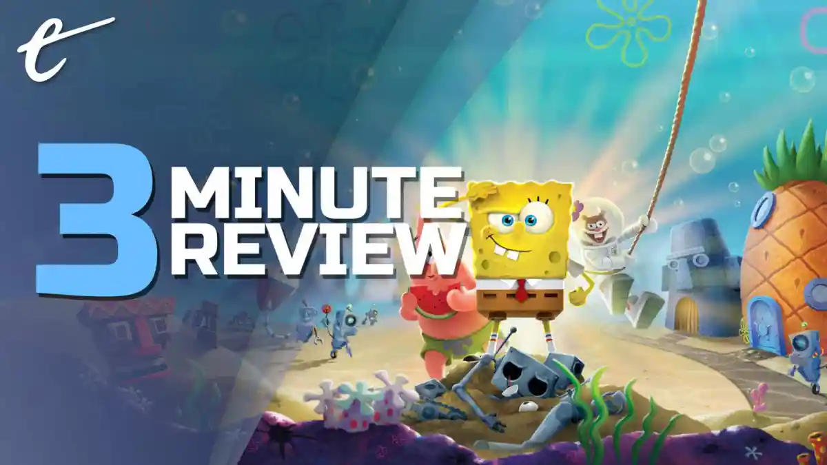 SpongeBob SquarePants: Battle for Bikini Bottom - Rehydrated review in 3 minutes review Purple Lamp Studios THQ Nordic