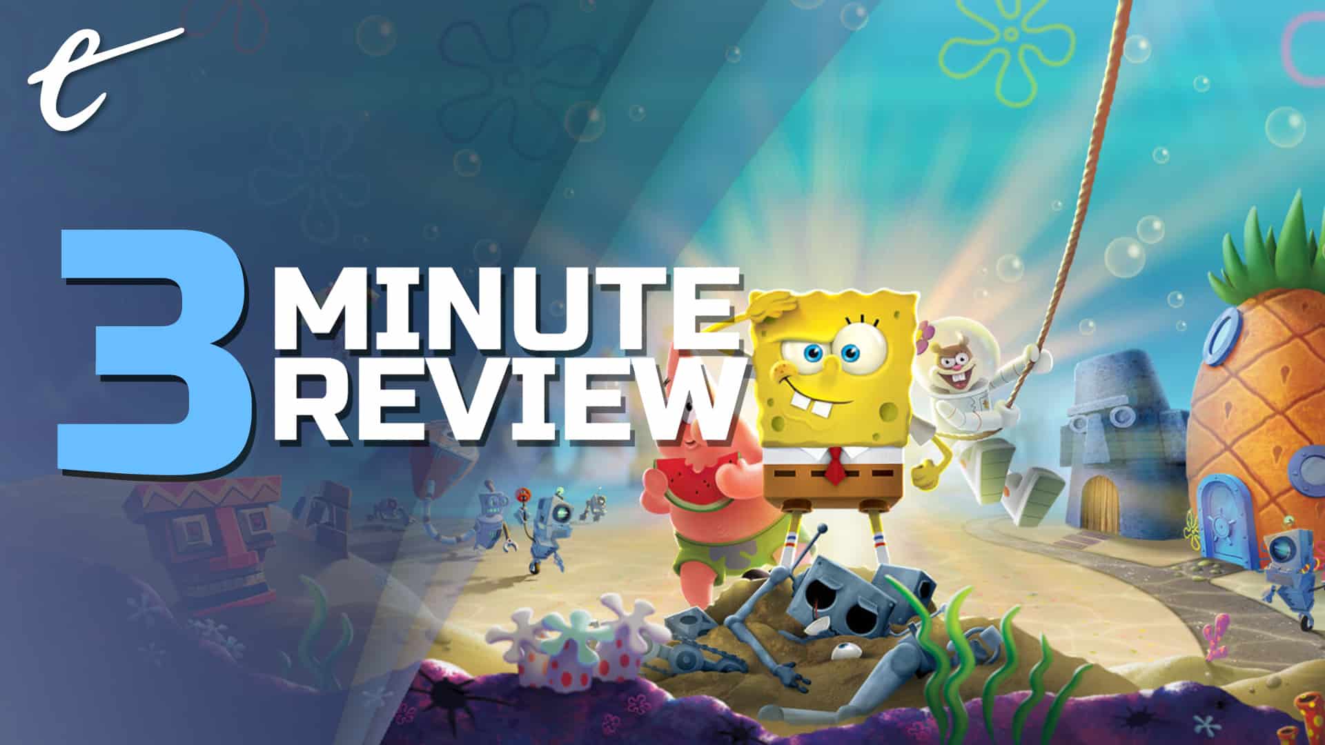 SpongeBob SquarePants: Battle for Bikini Bottom - Rehydrated review in 3 minutes review Purple Lamp Studios THQ Nordic