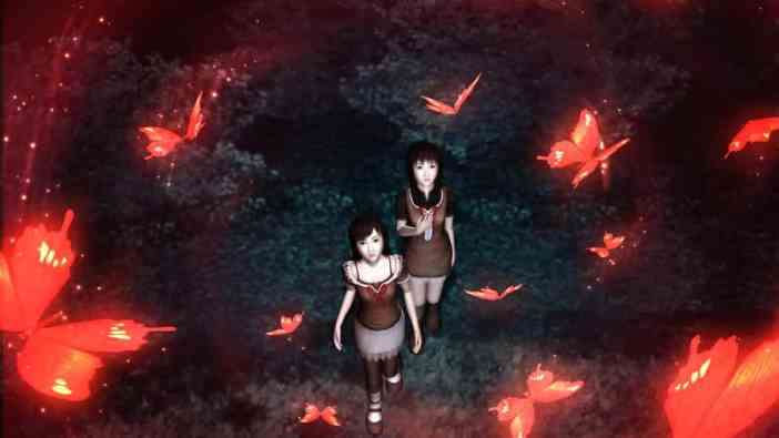 Fatal Frame II: Crimson Butterfly separation anxiety twins curse Sae Yae Mayu Mio Tecmo