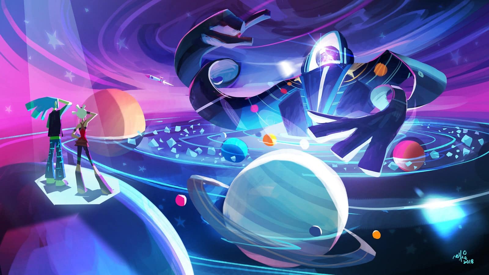 No Straight Roads preview Metronomik Sold Out Ltd. rhythm game with God of War elements, platforming, and total lack of rhythm focus