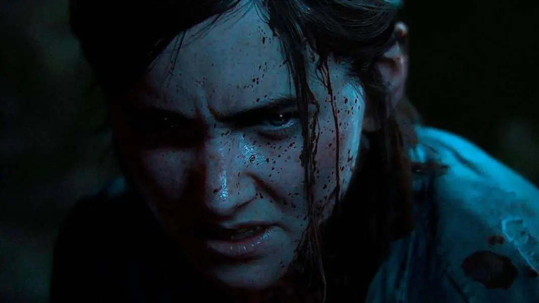 In The Last of Us Part 2, Ellie looks angry.