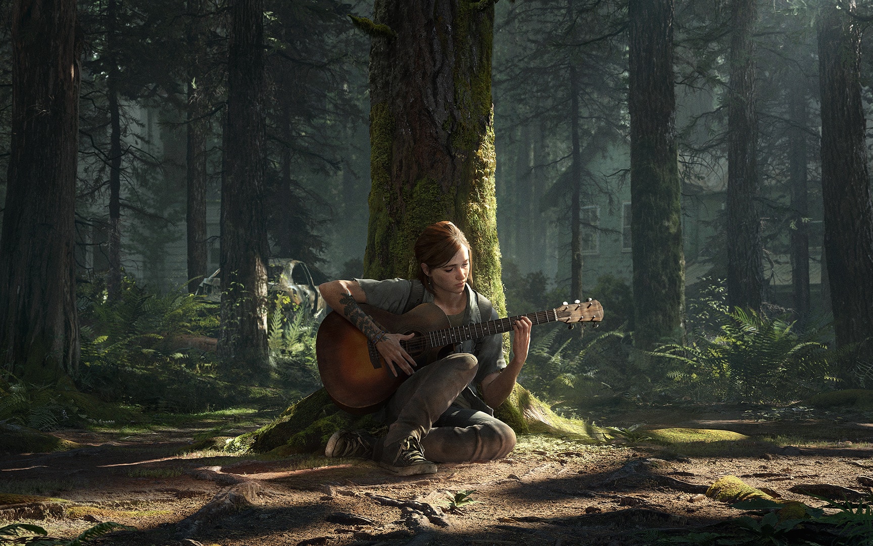 The Last of Us Part II Wyoming museum flashback Ellie Joel dinosaurs space