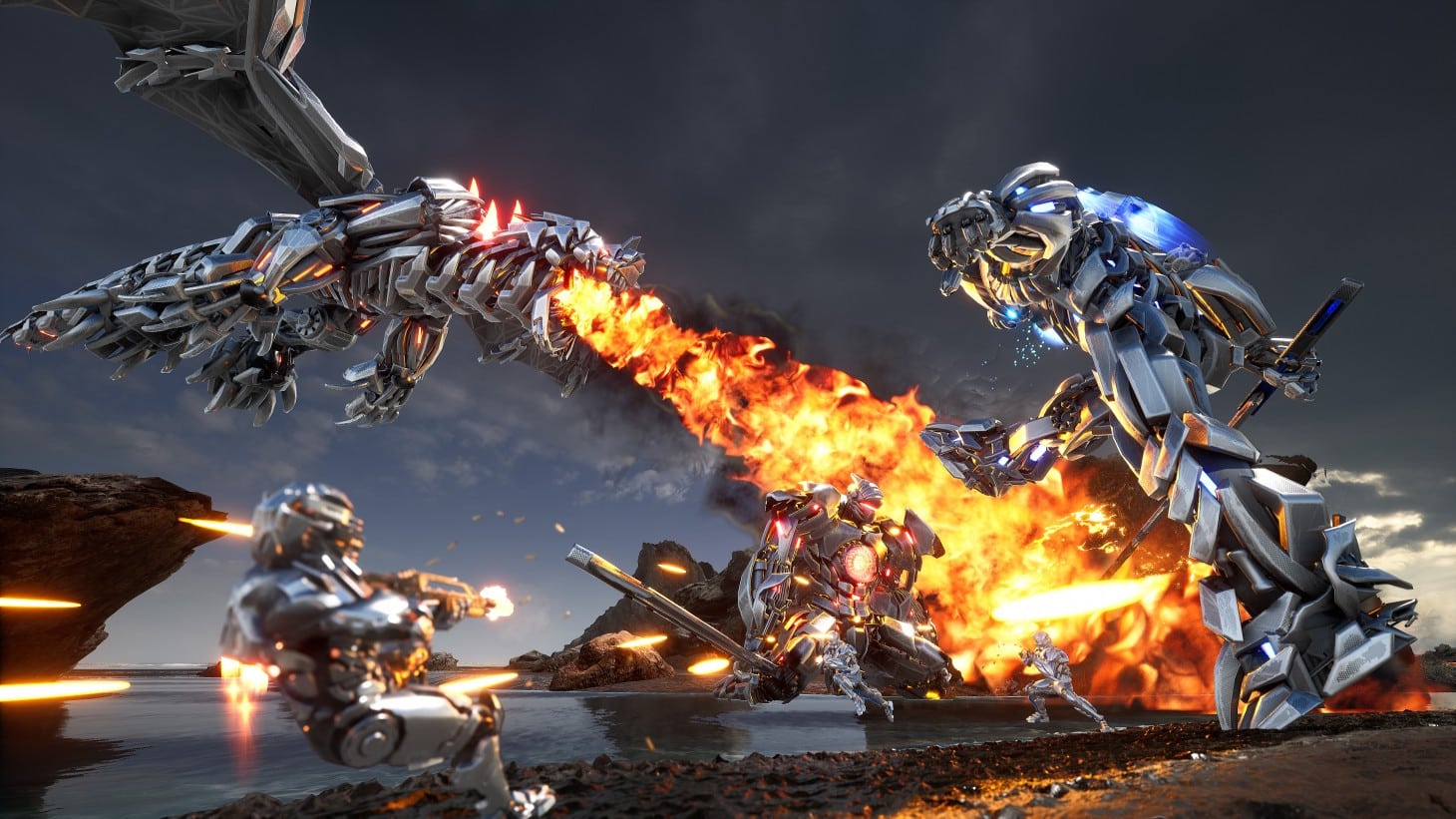 ExoMecha xbox series xbox one pc free-to-play fps Twisted Red