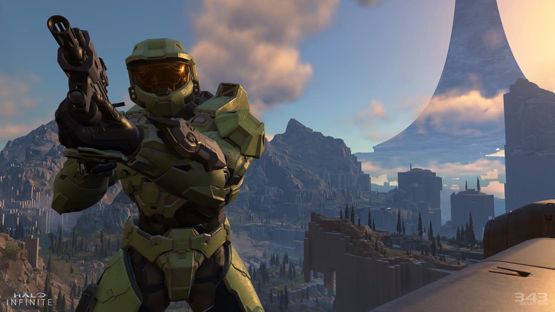 Halo Infinite, Xbox Series X, 343 Industries, Grappleshot, Master Chief