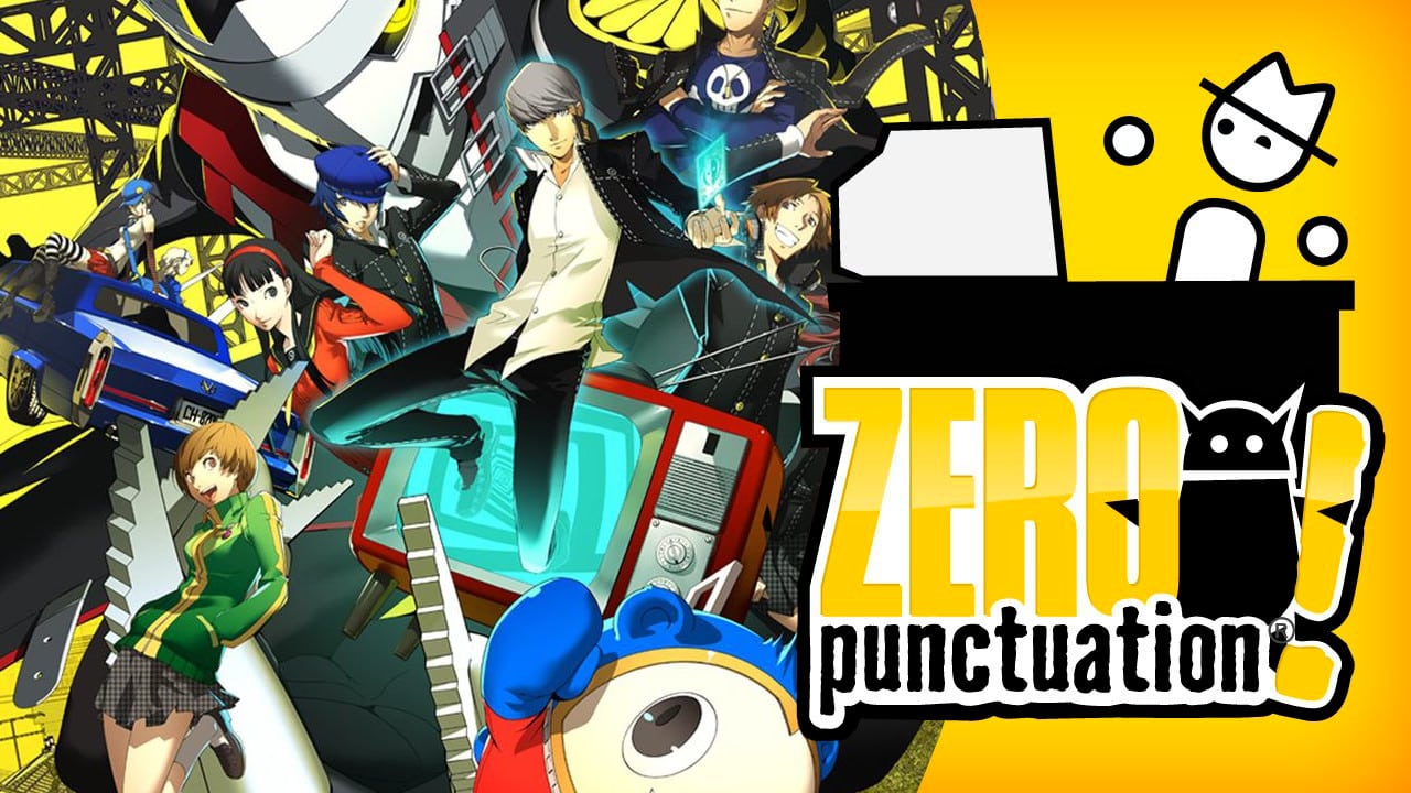Persona 4 Golden review Zero Punctuation Yahtzee Croshaw