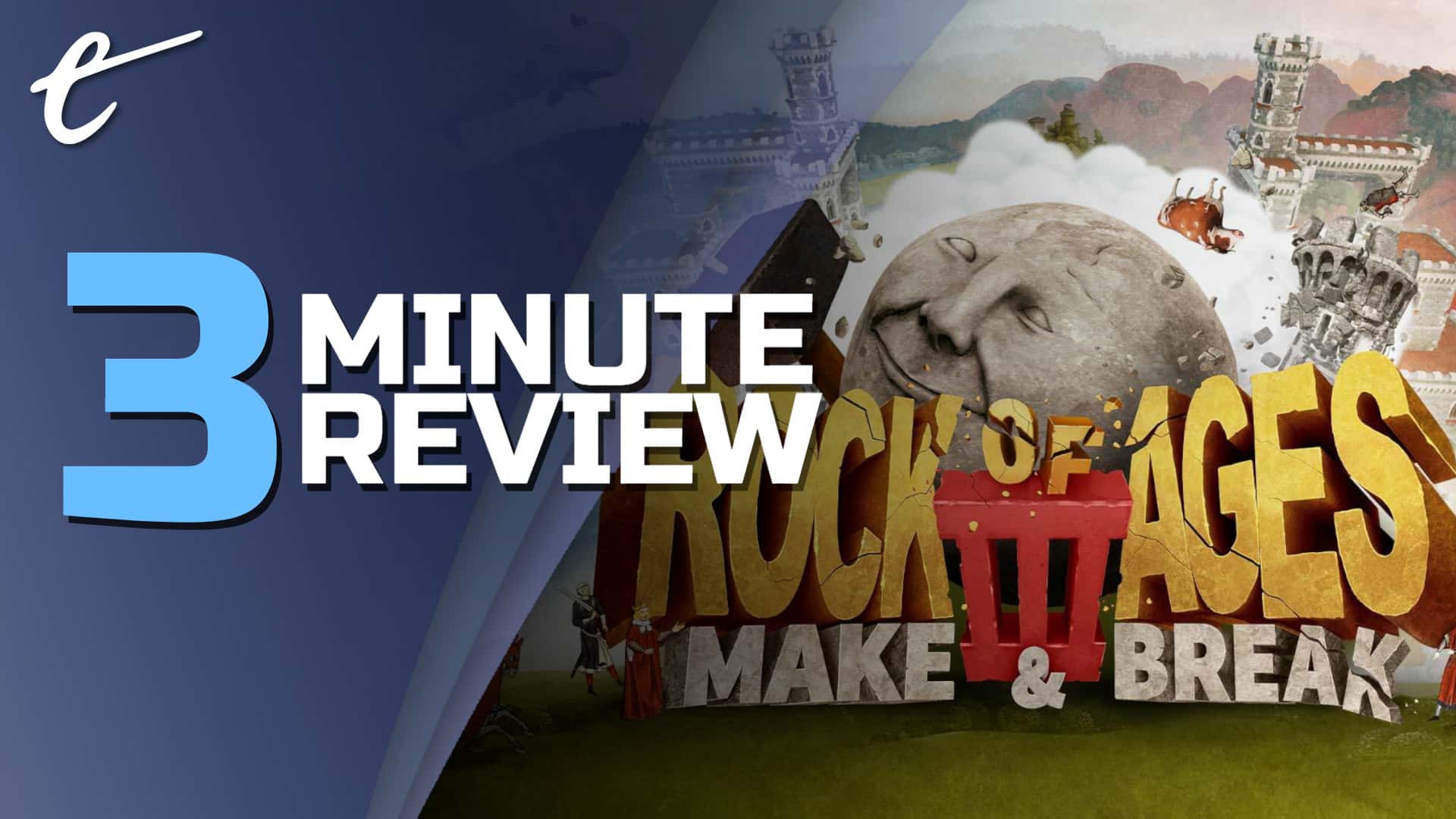 review in 3 minutes Rock of Ages 3: Make & Break ACE Team Giant Monkey Robot Modus Games