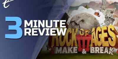 review in 3 minutes Rock of Ages 3: Make & Break ACE Team Giant Monkey Robot Modus Games