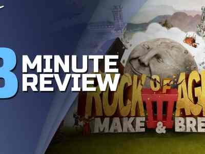 review in 3 minutes Rock of Ages 3: Make & Break ACE Team Giant Monkey Robot Modus Games