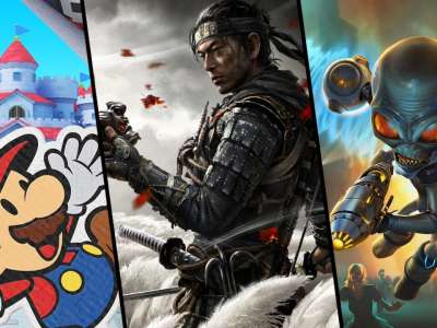 three single player games july 2020 Ghost of Tsushima, Paper Mario: The Origami King, Destroy All Humans!