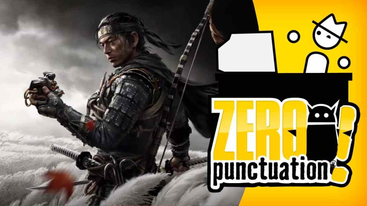Zero Punctuation review Ghost of Tsushima Yahtzee Croshaw Sucker Punch Productions