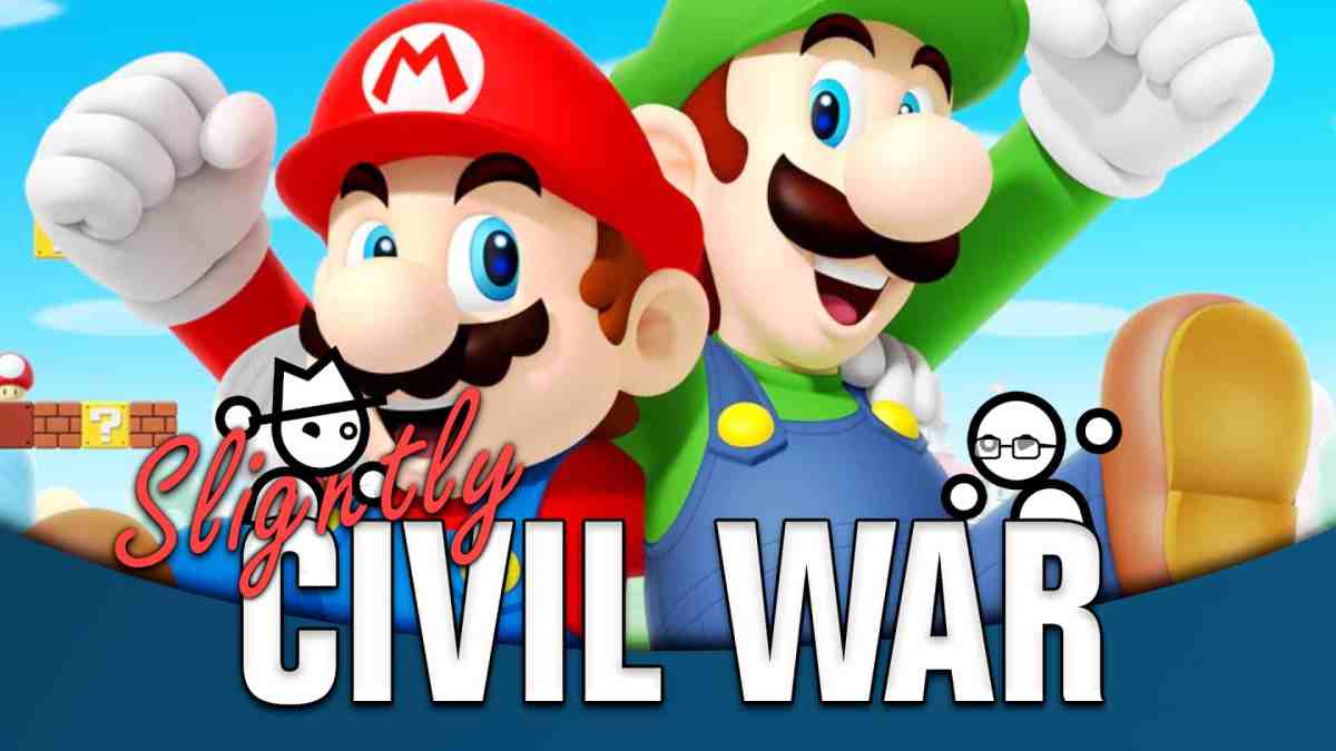 Is Luigi Better Than Mario? - Slightly Civil War Luigi Mario Yahtzee Croshaw Jack Packard Nintendo