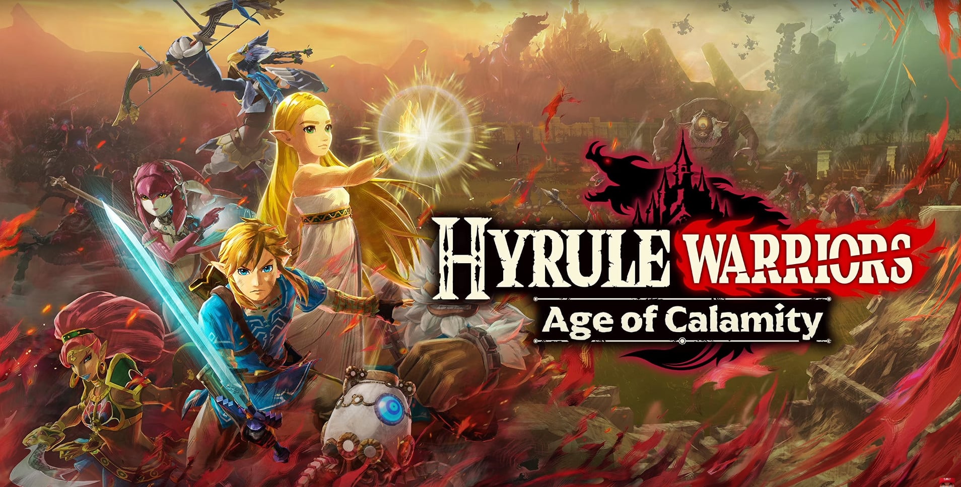 Hyrule Warriors: Age of Calamity 100 years before The Legend of Zelda: Breath of the Wild Nintendo Koei Tecmo