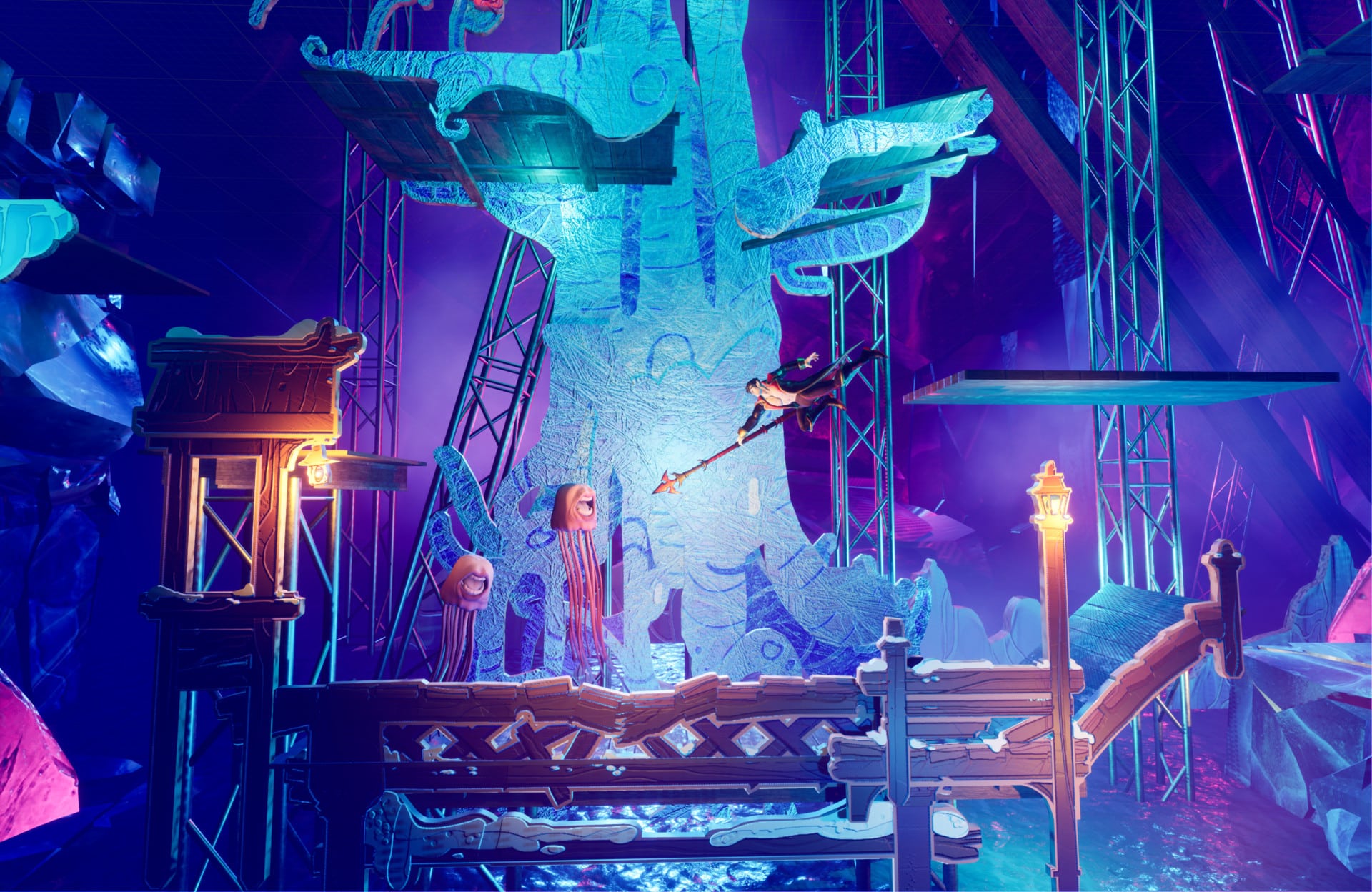 Romancelvania The Deep End Games Bill Gardner Amanda Gardner Perception Dracula TV reality show Metroidvania action exploration game