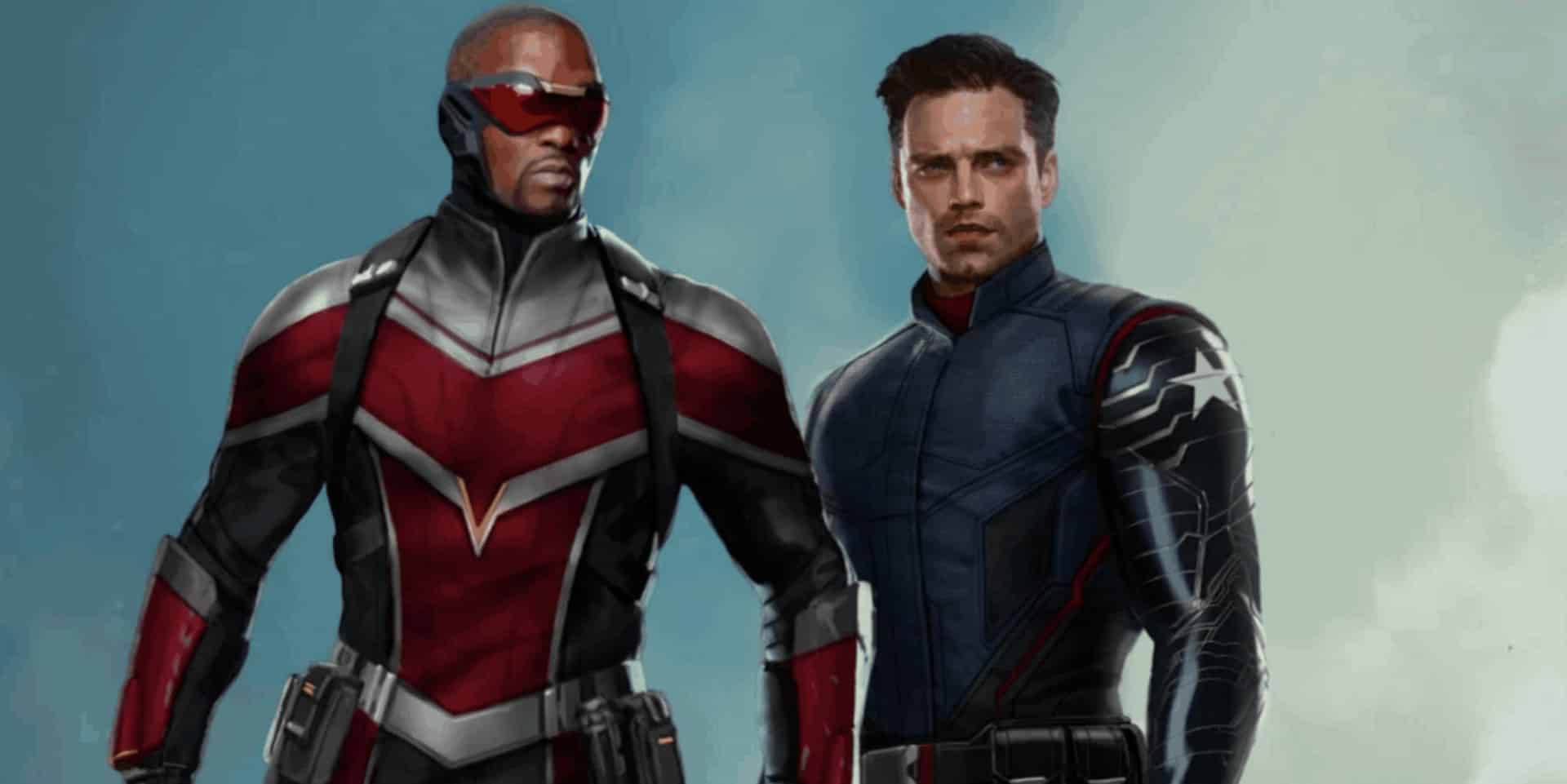 Anthony Mackie new Falcon costume The Falcon and the Winter Soldier Costume, WandaVision Coming Soon