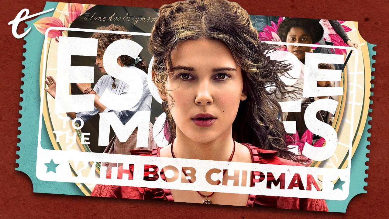 Enolma Holmes review Escape to the Movies Bob Chipman Millie Bobby Brown Netflix