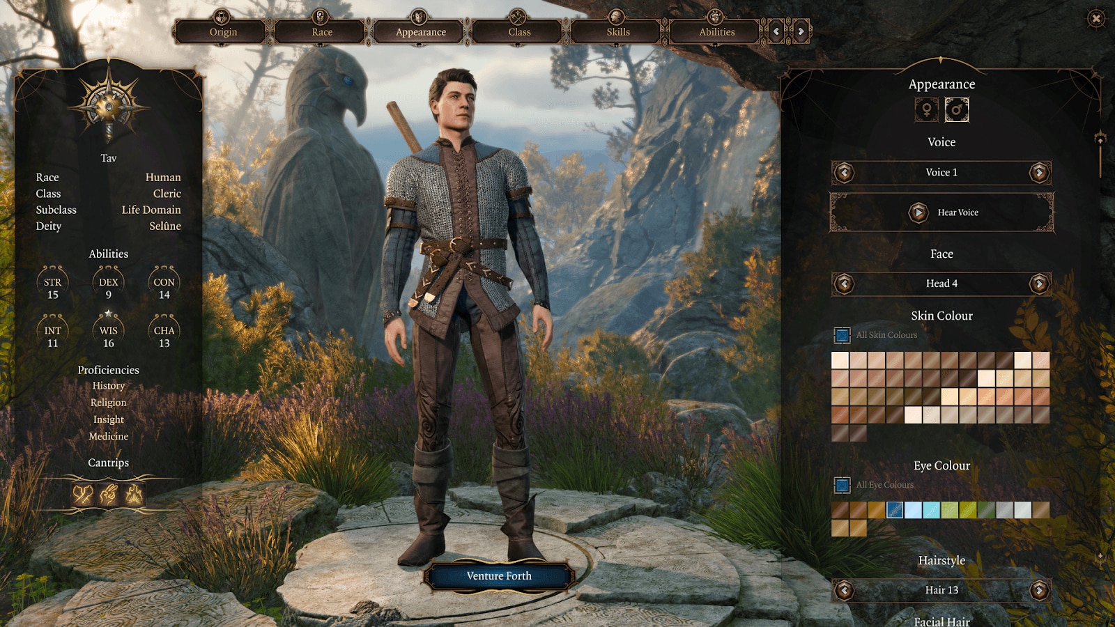 Larian Studios default Vault Dweller white guy Baldurs Gate 3 character generator Baldur's Gate 3