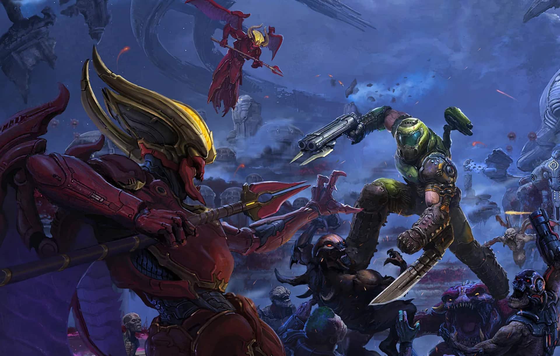 Doom Eternal: The Ancient Gods, Part One DLC id Software Bethesda makes you wonder what a great DLC expansion really looks like