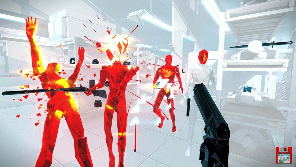 Superhot VR Superhot Team slow pace of games slower speed instead of ultra fast