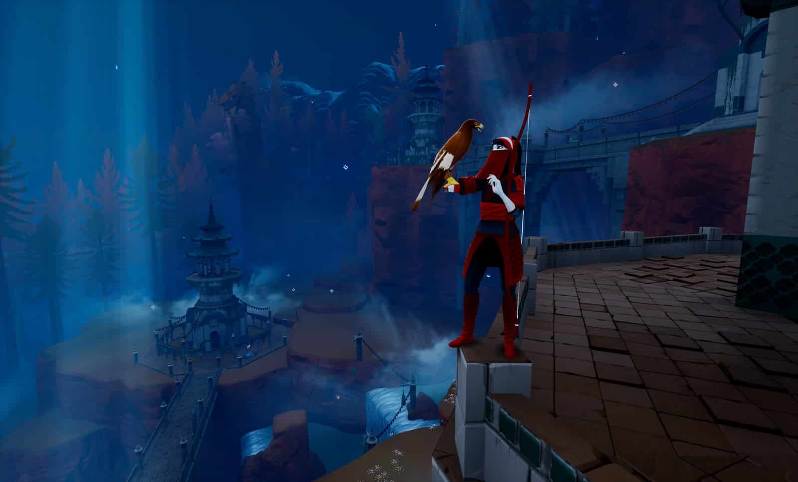 The Pathless PlayStation 5 launch title Abzu Giant Squid Annapurna Interactive PlayStation 4 Apple Arcade Epic Games Store EGS PS5