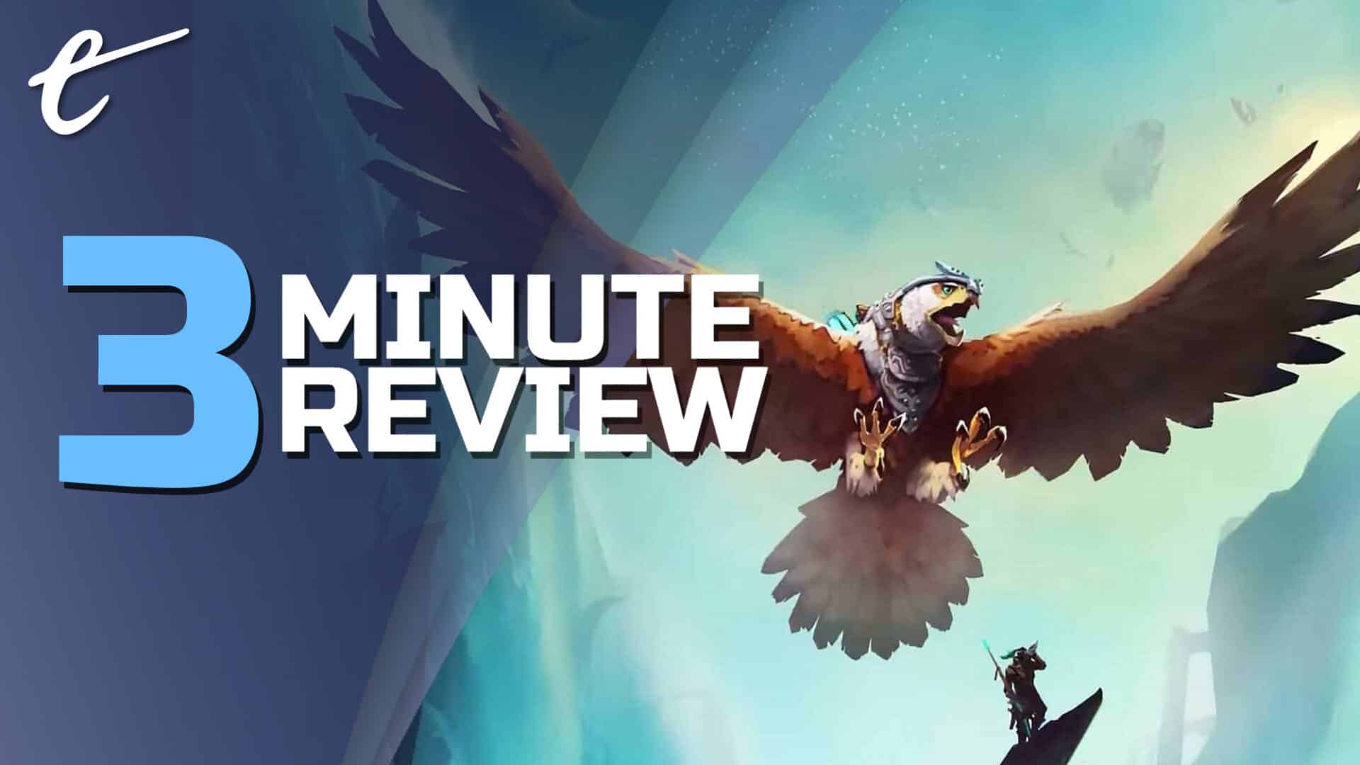 The Falconeer review in 3 minutes tomas sala dogfighting giant birds great combat, not great narrative