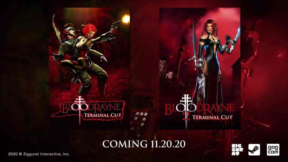 BloodRayne: Terminal Cut and BloodRayne 2: Terminal Cut enhanced PC port Steam GOG Ziggurat Interactive