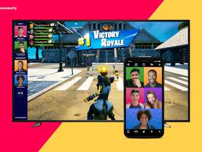 Fortnite, video chat, Houseparty, Epic Games, PlayStation 5, PS5, battle royale