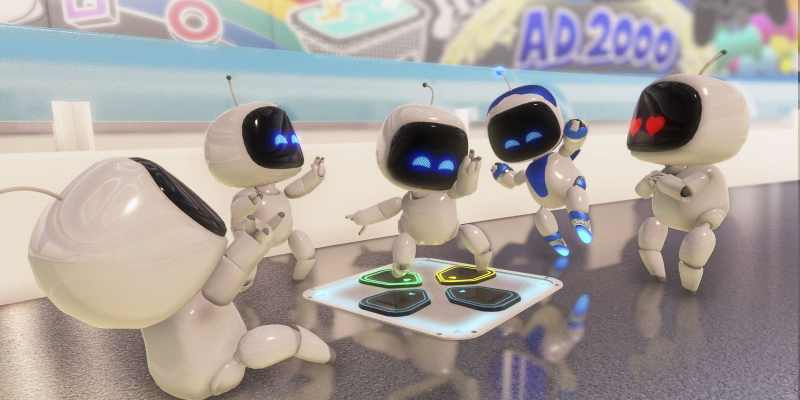 DualSense PlayStation 5 ASOBI Team best pack-in title since Super Mario World: Astro's Playroom