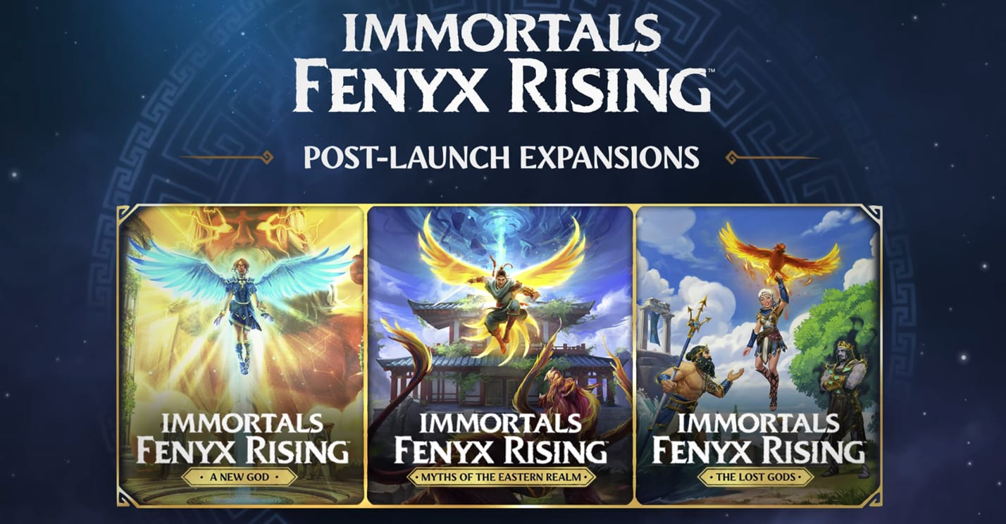 Immortals Fenyx Rising, DLC, Chinese mythology, ubisoft